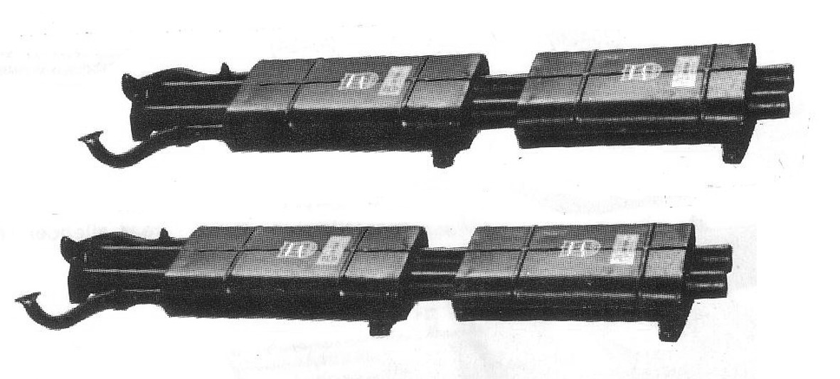 ANSA FE 1325 Fuel system - Exhaust code 1310 compatible with: ANSA ANSA, EXHAUST-MARMITTE FERRARI, FERRARI 365 GTC4 